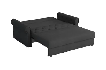 Denegal 2-sits liten bäddsoffa i Plysch - Grön - Möbler - Vardagsrum - Bäddsoffor