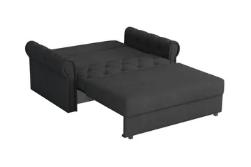 Denegal 2-sits liten bäddsoffa i Plysch - Blå - Möbler - Vardagsrum - Bäddsoffor