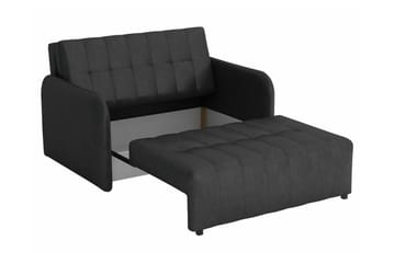 Denegal 2-sits Utdragbar Bäddsoffa 112x192 cm med Förvaring i Tyg - Taupe - Möbler - Vardagsrum - Bäddsoffor