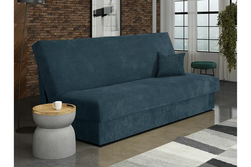 Denegal 3-sits Bäddsoffa Dark Blue/Marine - Möbler - Vardagsrum - Bäddsoffor