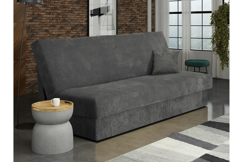 Denegal 3-sits Bäddsoffa Dark grey - Möbler - Vardagsrum - Bäddsoffor