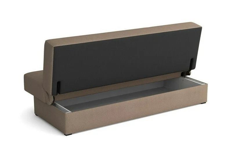 Denegal 3-sits Bäddsoffa Dark grey - Möbler - Vardagsrum - Bäddsoffor