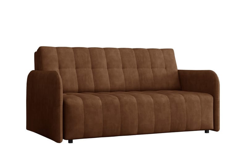 Denegal 3-sits Bäddsoffa Mörkbrun - Möbler - Vardagsrum - Bäddsoffor
