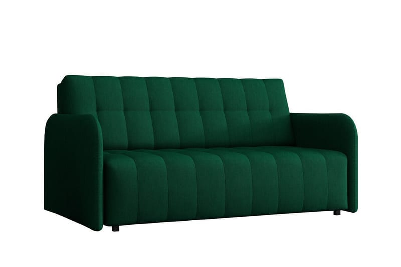 Denegal 3-sits Bäddsoffa Mörkgrön - Möbler - Vardagsrum - Bäddsoffor