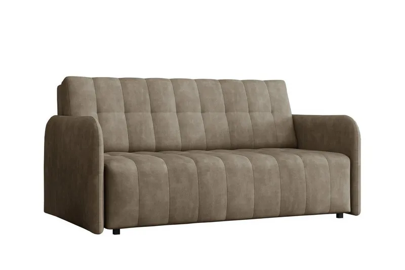 Denegal 3-sits Bäddsoffa NO_BRAND Brown - Möbler - Vardagsrum - Bäddsoffor