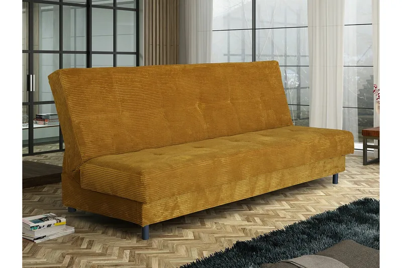 Denegal 3-sits Bäddsoffa Yellow - Möbler - Vardagsrum - Bäddsoffor