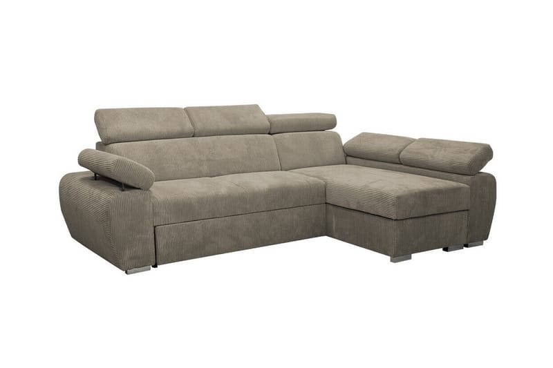 Denegal 3-sits Hörnbäddsoffa Beige - Hörnbäddsoffa - Bäddsoffor