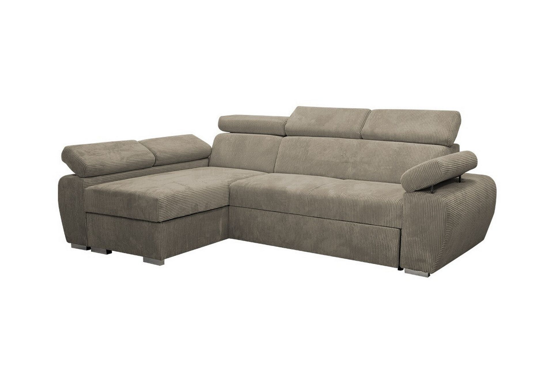 Denegal 3-sits Hörnbäddsoffa Beige - Möbler - Vardagsrum - Bäddsoffor - Hörnbäddsoffa
