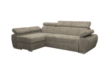 Denegal 3-sits Hörnbäddsoffa Beige - Möbler - Vardagsrum - Bäddsoffor - Hörnbäddsoffa