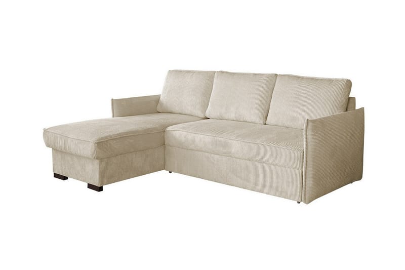Denegal 3-sits Hörnbäddsoffa Beige - Möbler - Vardagsrum - Bäddsoffor - Hörnbäddsoffa