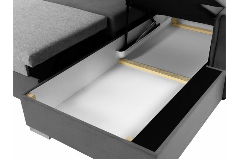 Denegal 3-sits Hörnbäddsoffa Beige/Light beige - Möbler - Vardagsrum - Bäddsoffor