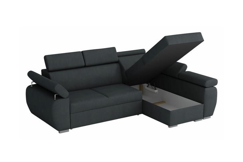 Denegal 3-sits Hörnbäddsoffa Beige/Ljusbeige - Möbler - Vardagsrum - Bäddsoffor - Hörnbäddsoffa