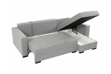 Denegal 3-sits Hörnbäddsoffa - Cream - Möbler - Vardagsrum - Bäddsoffor