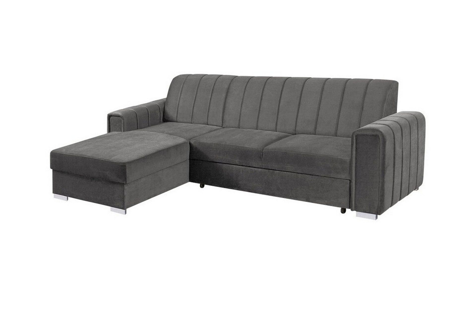 Denegal 3-sits H&ouml;rnb&auml;ddsoffa Dark grey -