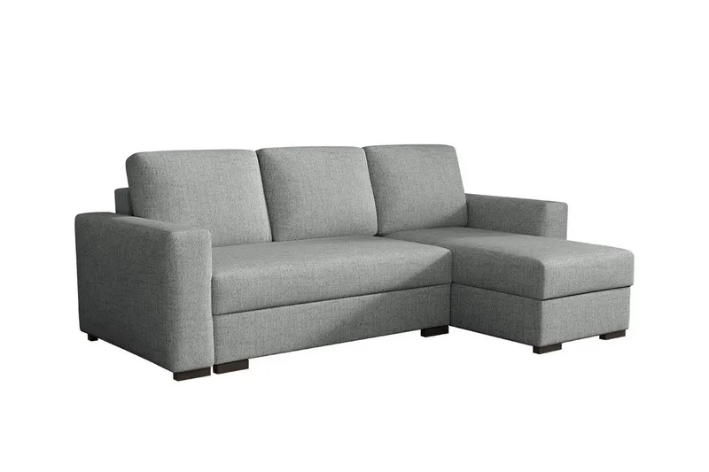 Denegal 3-sits Hörnbäddsoffa, Grå