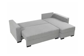 Denegal 3-sits Hörnbäddsoffa - Grå - Möbler - Vardagsrum - Bäddsoffor