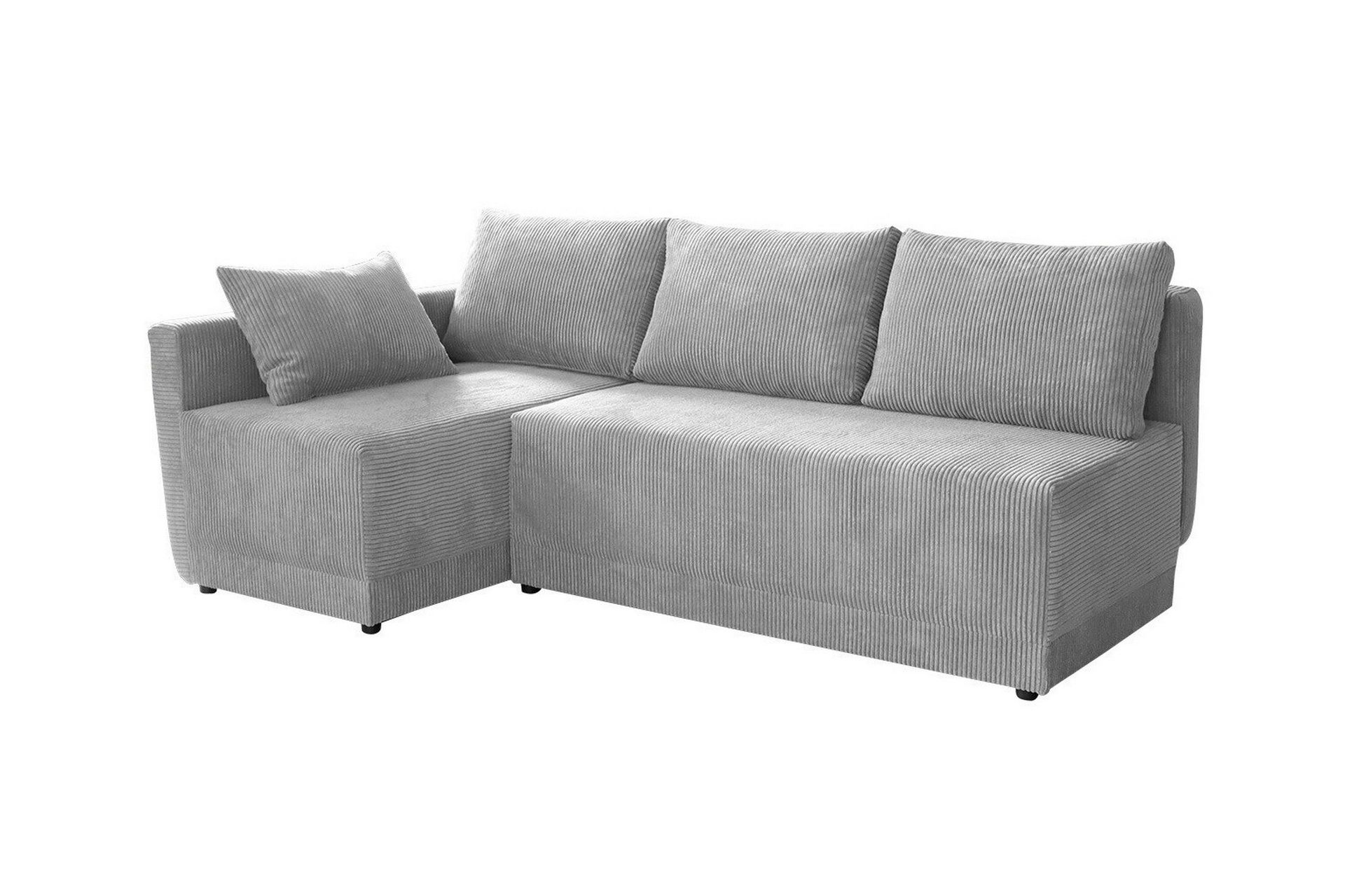 Denegal 3-sits H&ouml;rnb&auml;ddsoffa Ljusgr&aring; -