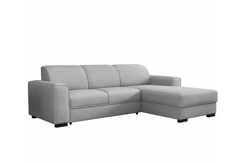 Denegal 3-sits Hörnbäddsoffa Ljusgrå