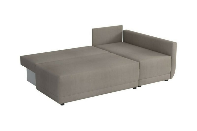 Denegal 3-sits Hörnbäddsoffa Ljusgrå - Möbler - Vardagsrum - Bäddsoffor - Hörnbäddsoffa