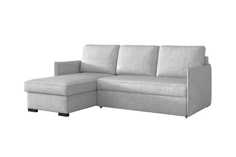 Denegal 3-sits Hörnbäddsoffa Ljusgrå - Möbler - Vardagsrum - Bäddsoffor - Hörnbäddsoffa