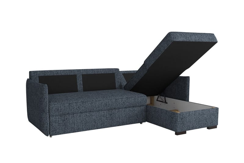 Denegal 3-sits Hörnbäddsoffa Ljusgrå - Möbler - Vardagsrum - Bäddsoffor - Hörnbäddsoffa