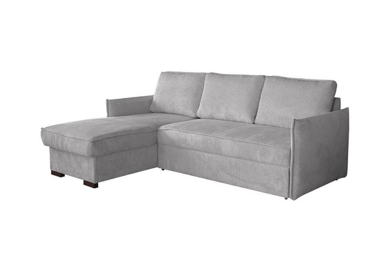 Denegal 3-sits Hörnbäddsoffa Ljusgrå - Möbler - Vardagsrum - Bäddsoffor - Hörnbäddsoffa