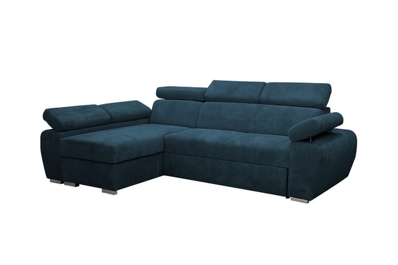 Denegal 3-sits Hörnbäddsoffa Mörkblå - Möbler - Vardagsrum - Bäddsoffor - Hörnbäddsoffa