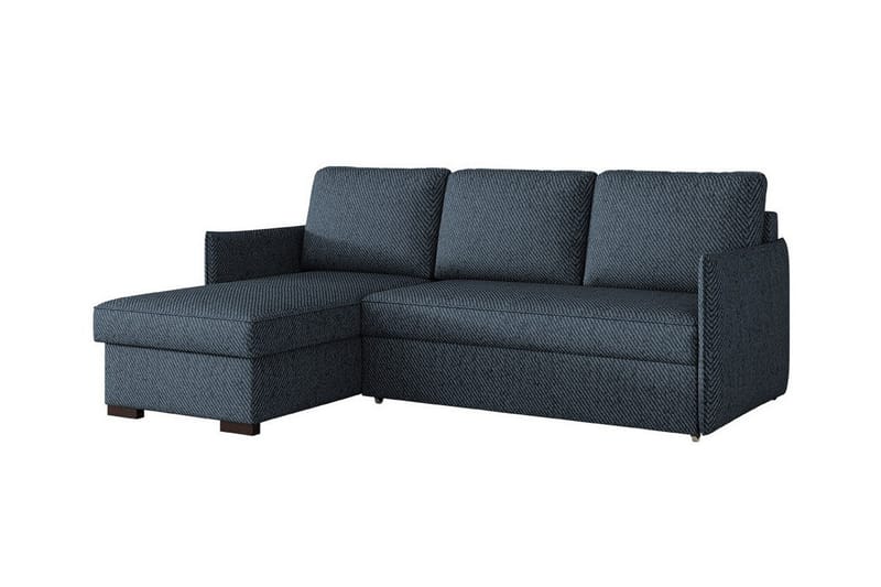 Denegal 3-sits Hörnbäddsoffa Mörkblå - Möbler - Vardagsrum - Bäddsoffor - Hörnbäddsoffa