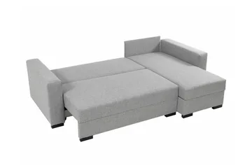 Denegal 3-sits Hörnbäddsoffa - Mörkgrå - Möbler - Vardagsrum - Bäddsoffor