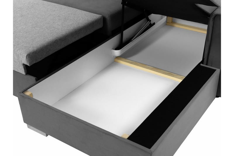 Denegal 3-sits Hörnbäddsoffa Mörkgrön - Möbler - Vardagsrum - Bäddsoffor - Hörnbäddsoffa