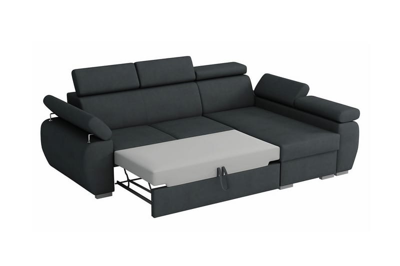 Denegal 3-sits Hörnbäddsoffa Mörkgrön - Möbler - Vardagsrum - Bäddsoffor - Hörnbäddsoffa