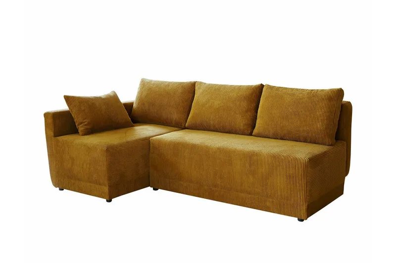 Denegal 3-sits Hörnbäddsoffa Yellow