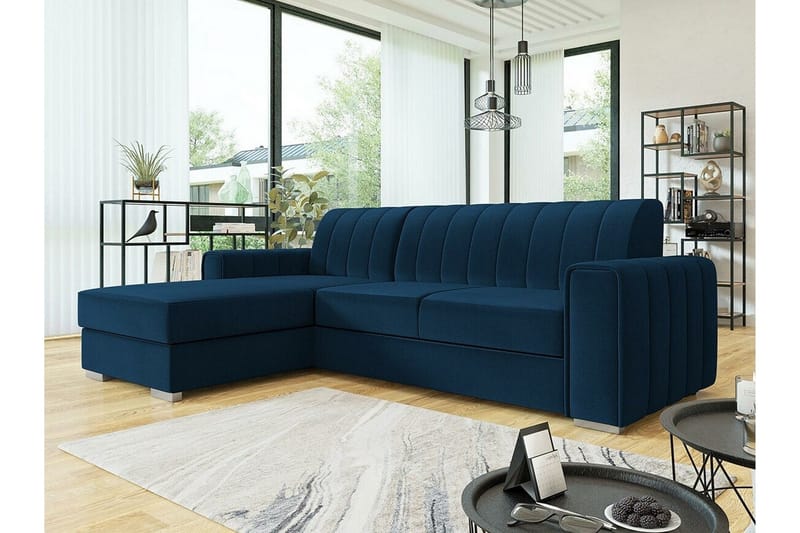 Denegal 3-sits Hörnbäddsoffa - Möbler - Vardagsrum - Bäddsoffor - Hörnbäddsoffa