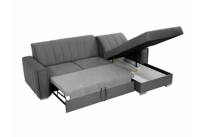 Denegal 3-sits Hörnbäddsoffa - Möbler - Vardagsrum - Bäddsoffor - Hörnbäddsoffa