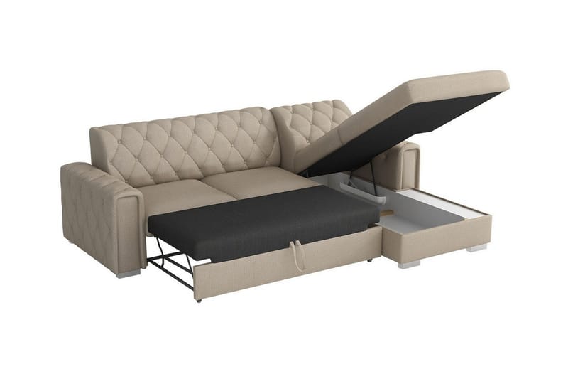 Denegal 3-sits Hörnbäddsoffa - Möbler - Vardagsrum - Bäddsoffor - Hörnbäddsoffa