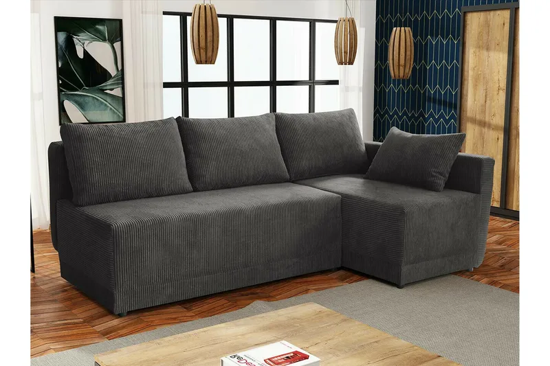 Denegal 3-sits Hörnbäddsoffa - Möbler - Vardagsrum - Bäddsoffor - Hörnbäddsoffa
