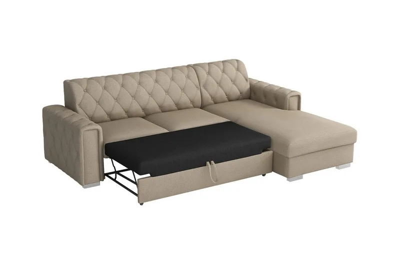 Denegal 3-sits Hörnbäddsoffa - Möbler - Vardagsrum - Bäddsoffor - Hörnbäddsoffa