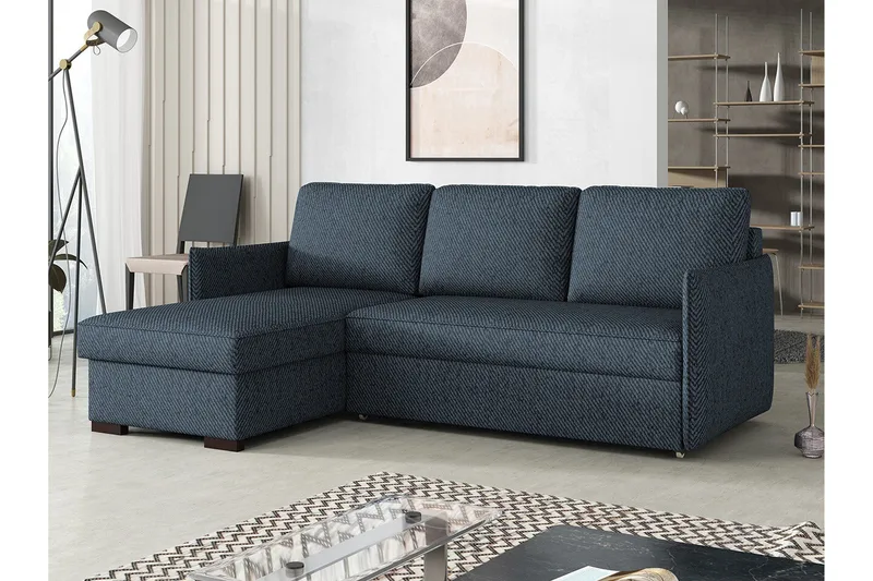 Denegal 3-sits Hörnbäddsoffa - Möbler - Vardagsrum - Bäddsoffor - Hörnbäddsoffa