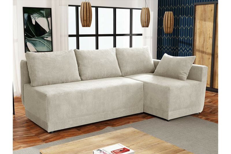 Denegal 3-sits Hörnbäddsoffa - Möbler - Vardagsrum - Bäddsoffor - Hörnbäddsoffa