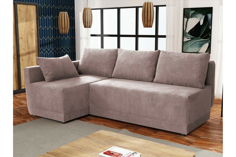 Denegal 3-sits Hörnbäddsoffa - Möbler - Vardagsrum - Bäddsoffor