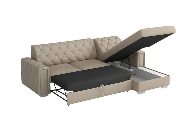 Denegal 3-sits Hörnbäddsoffa - Möbler - Vardagsrum - Bäddsoffor - Hörnbäddsoffa