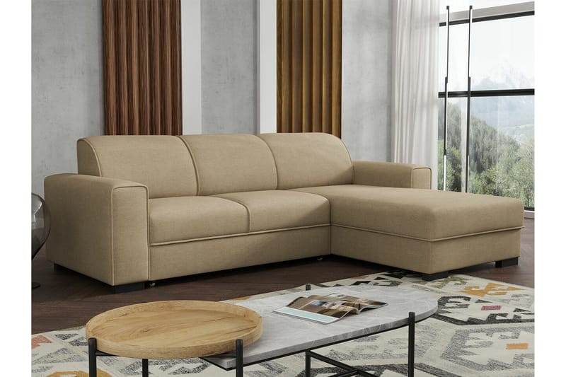 Denegal 3-sits Hörnbäddsoffa - Möbler - Vardagsrum - Bäddsoffor - Hörnbäddsoffa