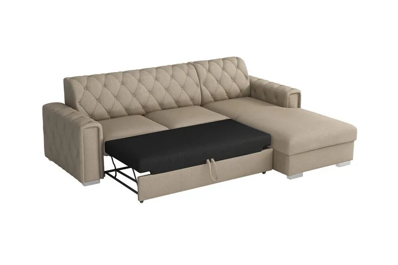 Denegal 3-sits Hörnbäddsoffa - Möbler - Vardagsrum - Bäddsoffor - Hörnbäddsoffa