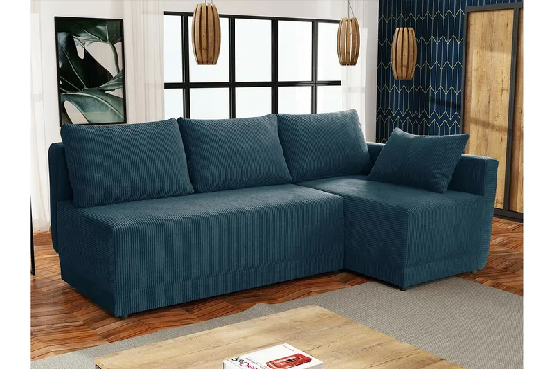 Denegal 3-sits Hörnbäddsoffa - Möbler - Vardagsrum - Bäddsoffor - Hörnbäddsoffa