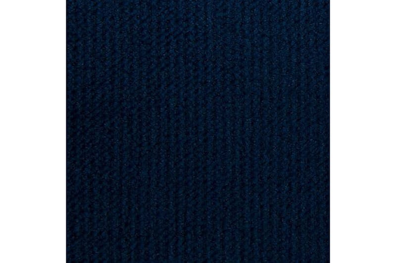 Denegal liten 3-sits Bäddsoffa Längsbäddad i Plysch - Mörkblå - Möbler - Vardagsrum - Bäddsoffor