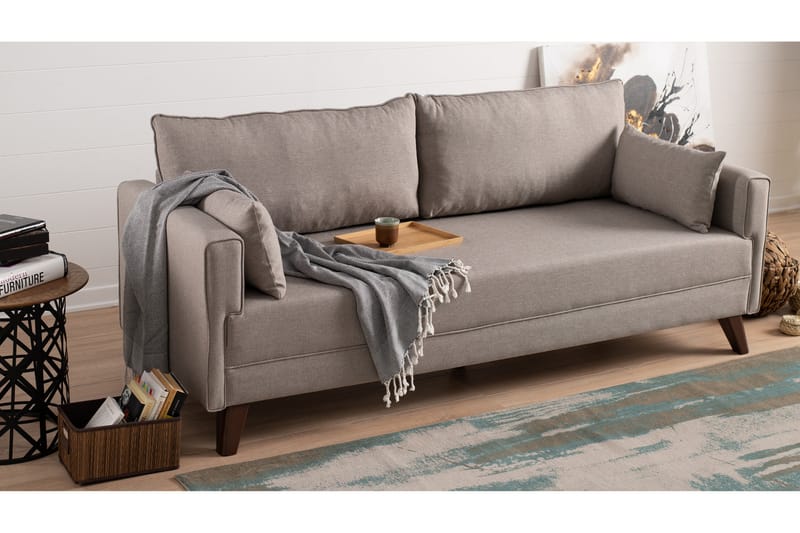 DENMARK Bäddsoffa 3-sits Beige - Möbler - Vardagsrum - Bäddsoffor