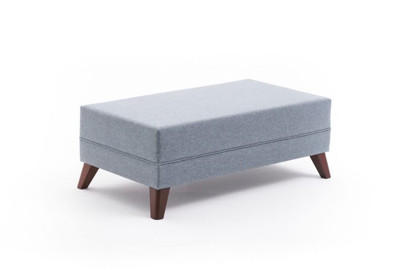 DENMARK Bäddsoffa med Divan Höger Blå/Brun - Möbler - Vardagsrum - Bäddsoffor