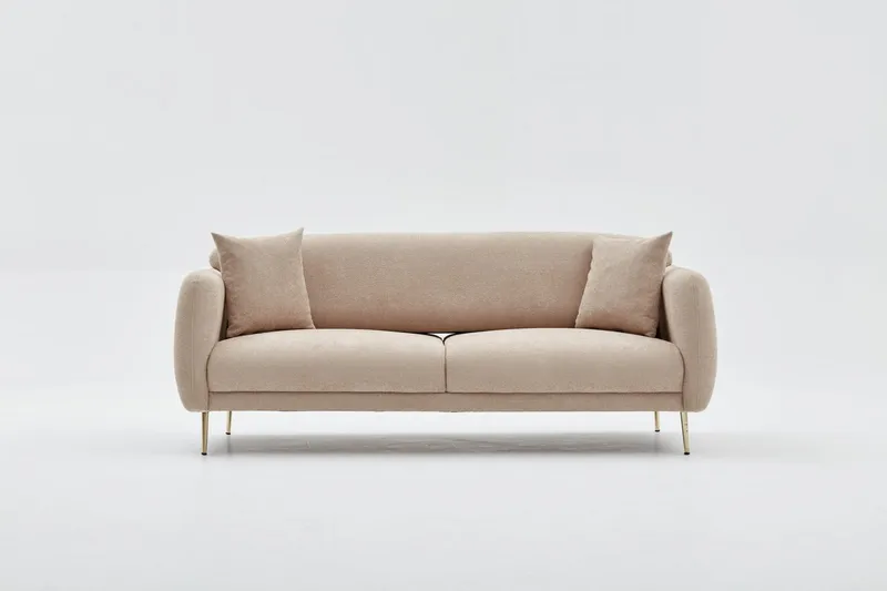 Devika Bäddsoffa 3-sits, Beige