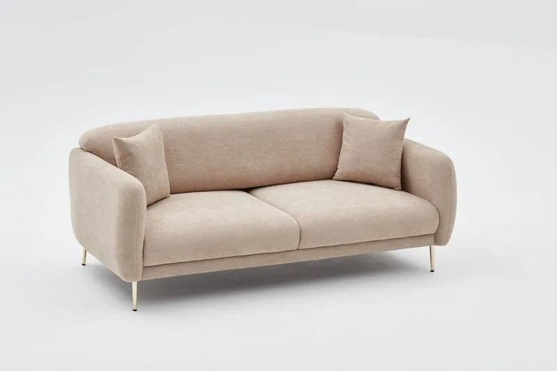 Devika Bäddsoffa 3-sits - Beige - Möbler - Vardagsrum - Bäddsoffor