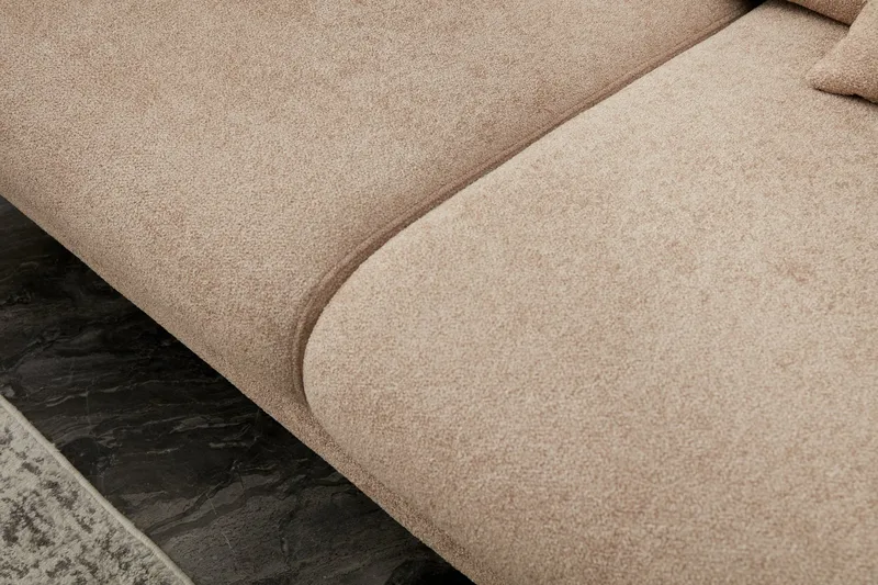 Devika Bäddsoffa m. Divan 4-sits - Beige - Möbler - Vardagsrum - Bäddsoffor
